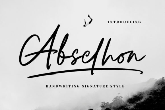 Abselhon Font: Elevating Small Business Brand Identity