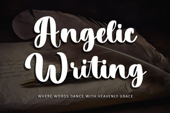 Angelic Writing Font: Elevating Campaign Visuals