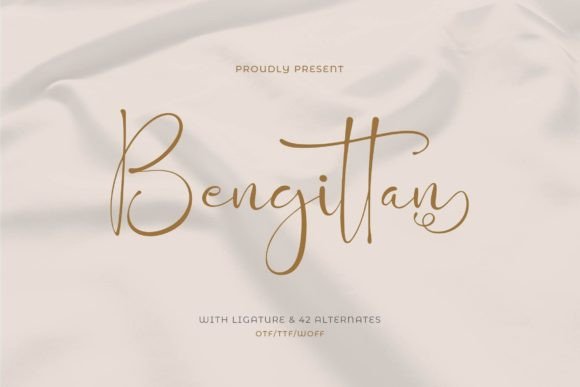 Bengittan Font: Elevating Editorial Design