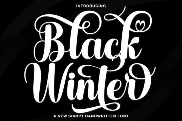 Black Winter Font: Elevate Your Small Business Brand