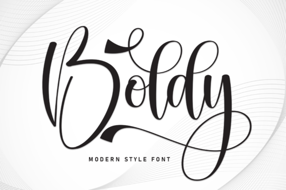 Boldy Font Review: Elegant Script for Brand Identity