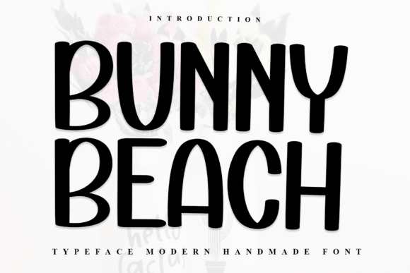 Bunny Beach Font: Warm Branding for Small Business