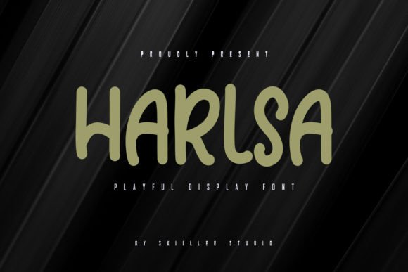Harlsa Font: Playful Handwritten Type for Business Branding