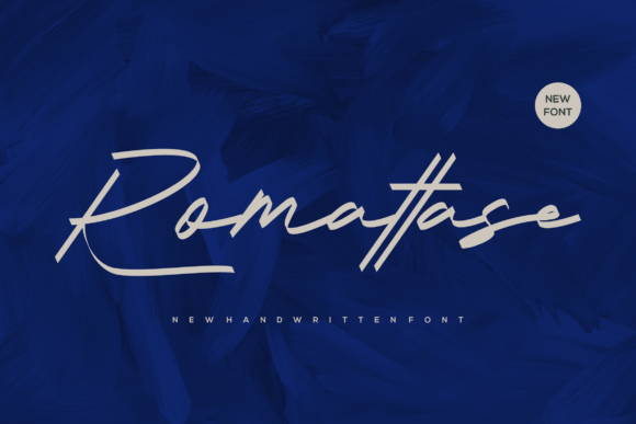 Romattase Font: Elevating Editorial Layouts with Handwritten Luxury