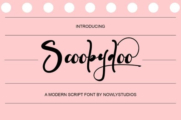 Scoobydoo Font: Elegant Script for Digital Campaigns
