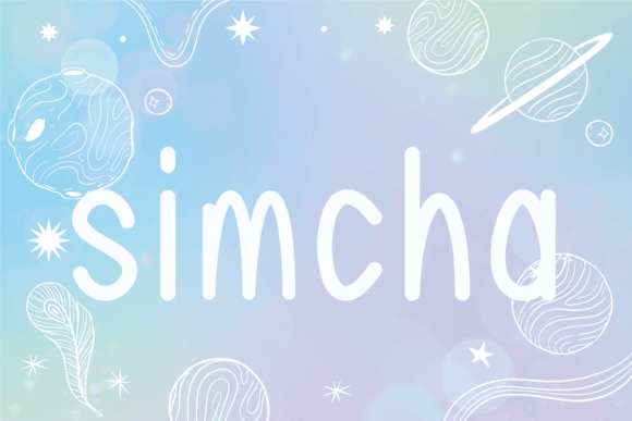 Simcha Font: Whimsical Handwritten Type for Crafters