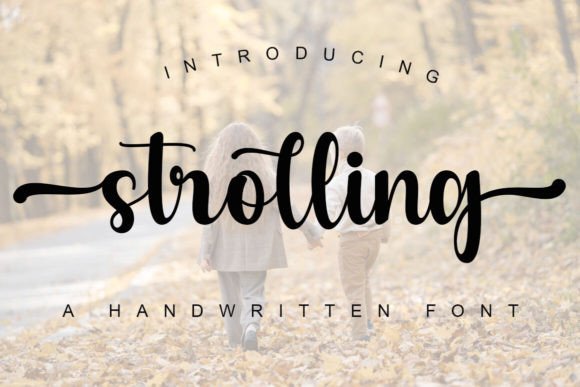 Strolling Font: Elevating Small Business Branding