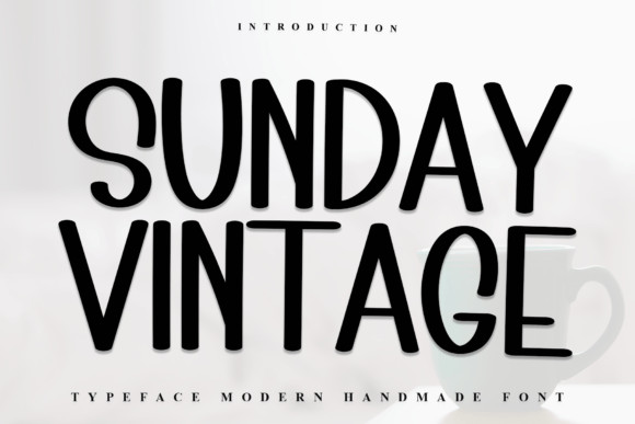 Sunday Vintage Font: Adding Warmth to Editorial Design
