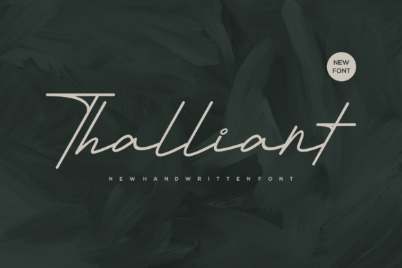 Thalliant Font: Adding Romance to Web Layouts