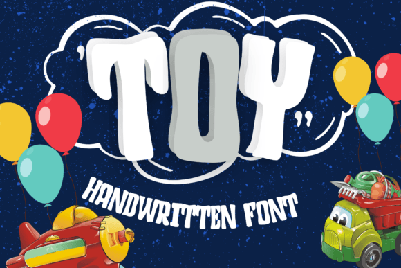 Toy Font: A Handwritten Typeface for Editorial Design