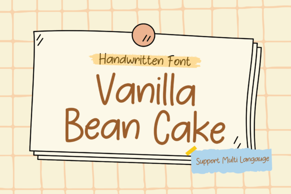 Vanilla Bean Cake Font: An Editorial Design Review